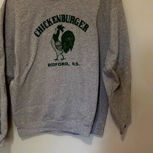 Gray Graphic Sweater